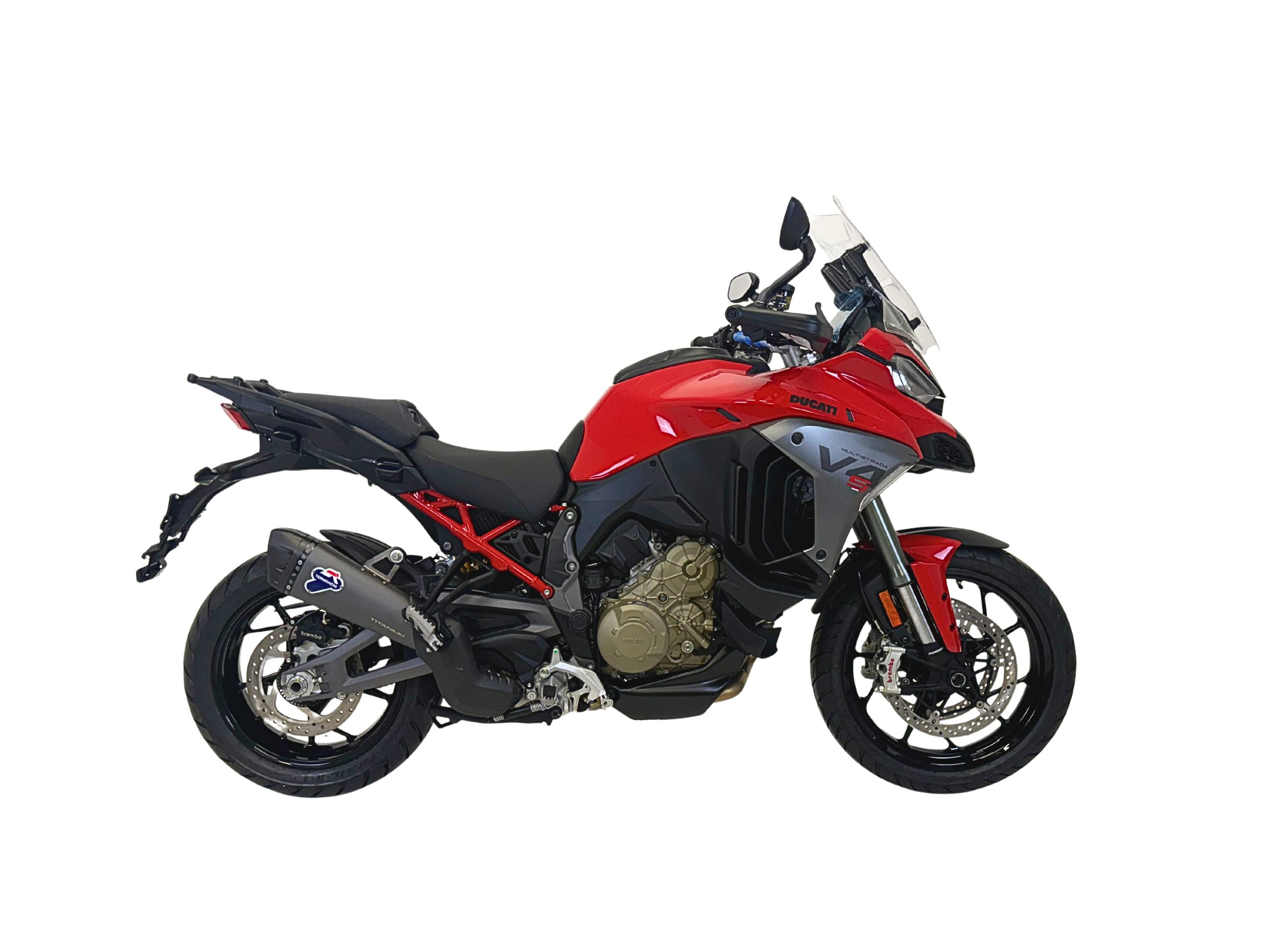 Termignoni Homolgated Slip-on Exhaust for Ducati Multistrada V4 (2025+) Termignoni Homolgated Slip-on Exhaust for Ducati Multistrada V4 (2025+)